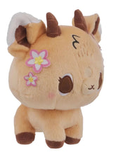 Meet the Desert Rose Dik Dik Antelope plushie, a delightful companion inspired by one of the world’s smallest and most adorable antelopes! This incredibly unique and sweetly charming plush is perfect for anyone who loves exotic wildlife or simply enjoys collecting rare and cute animals from the African wilderness. 
Inspired by the dik dik’s graceful appearance; the gentle desert-inspired colors, large expressive eyes, dainty hooves, and its signature petite horns, plus a touch of wildflower appli